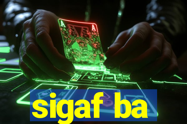 sigaf ba